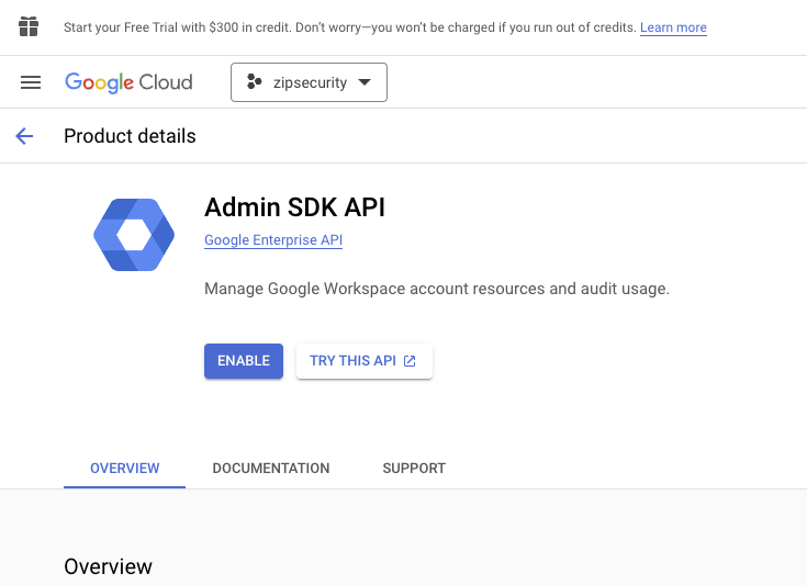 Admin SDK API